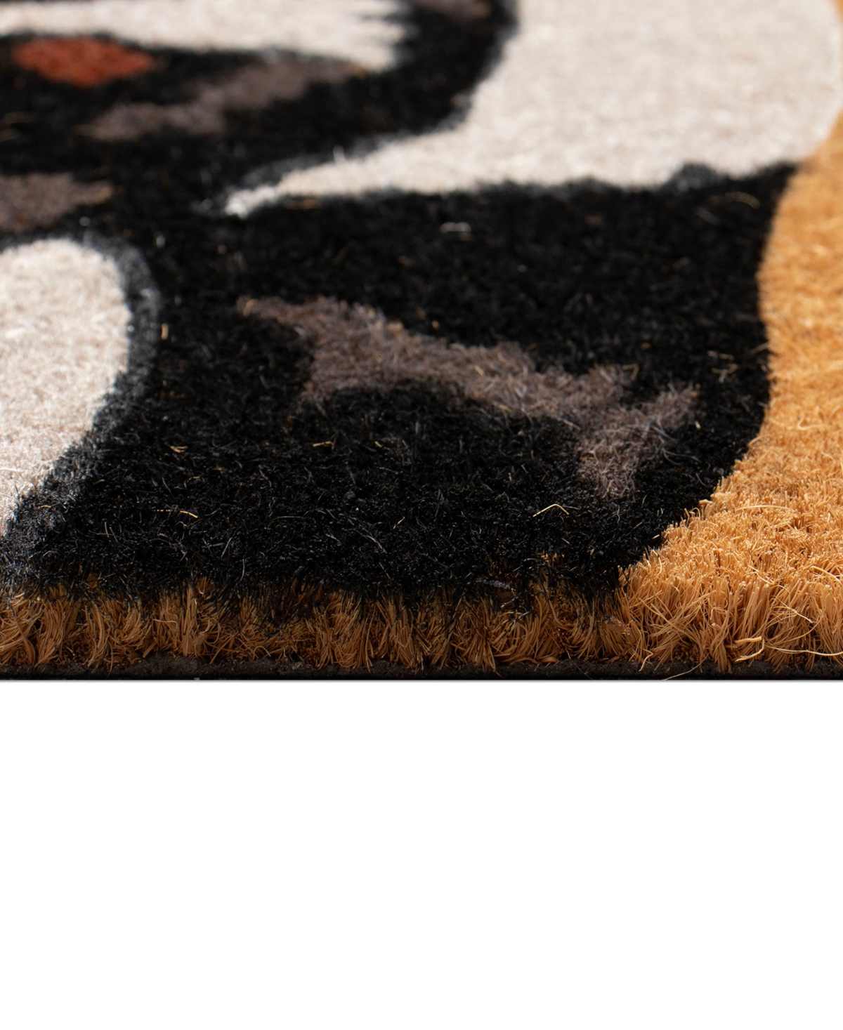 Liora Manne Natura Love And A Dog 2'x3' Area Rug In Tan