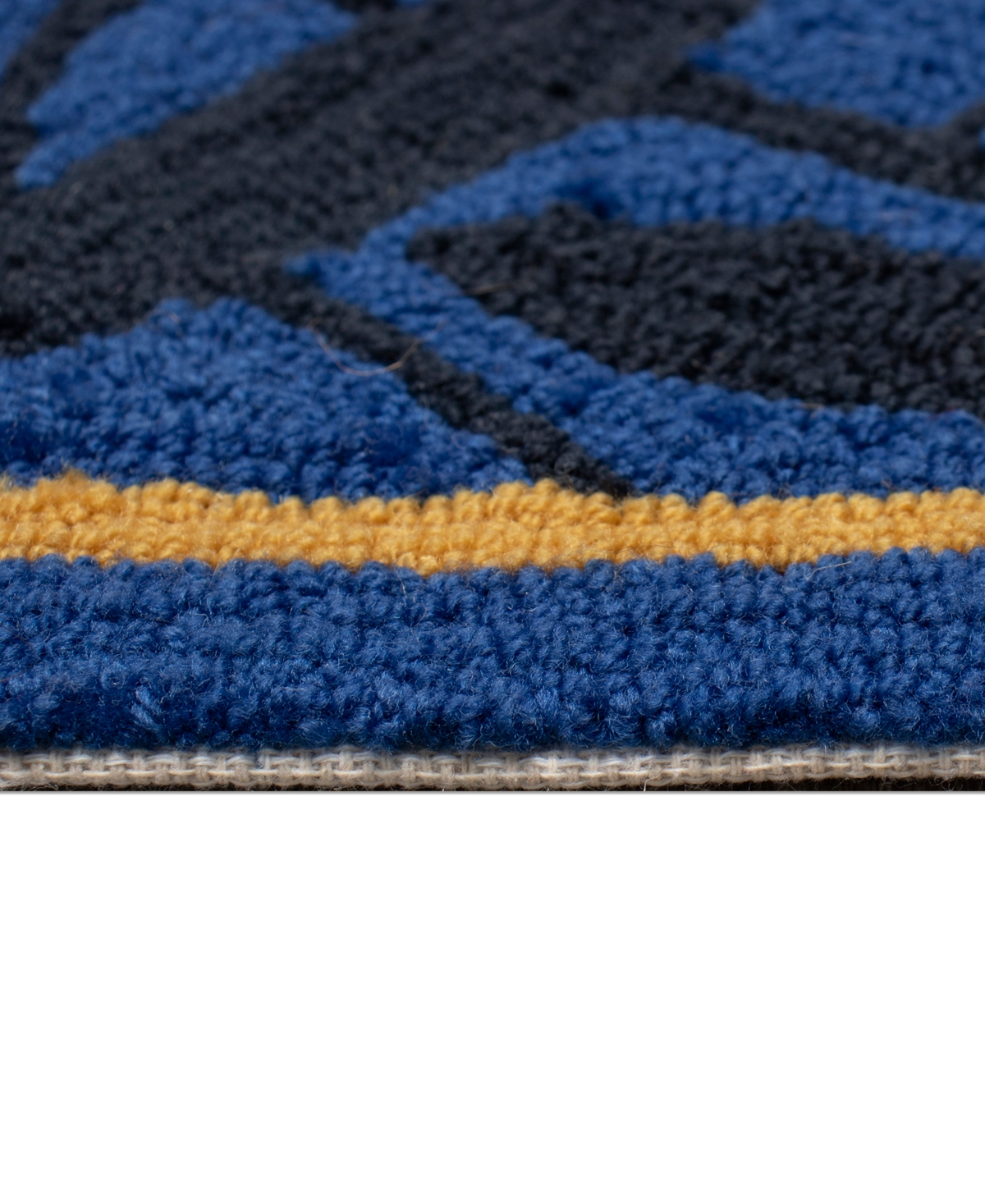 Liora Manne Frontporch Nights Of Lights 2'6"x4' Area Rug In Navy
