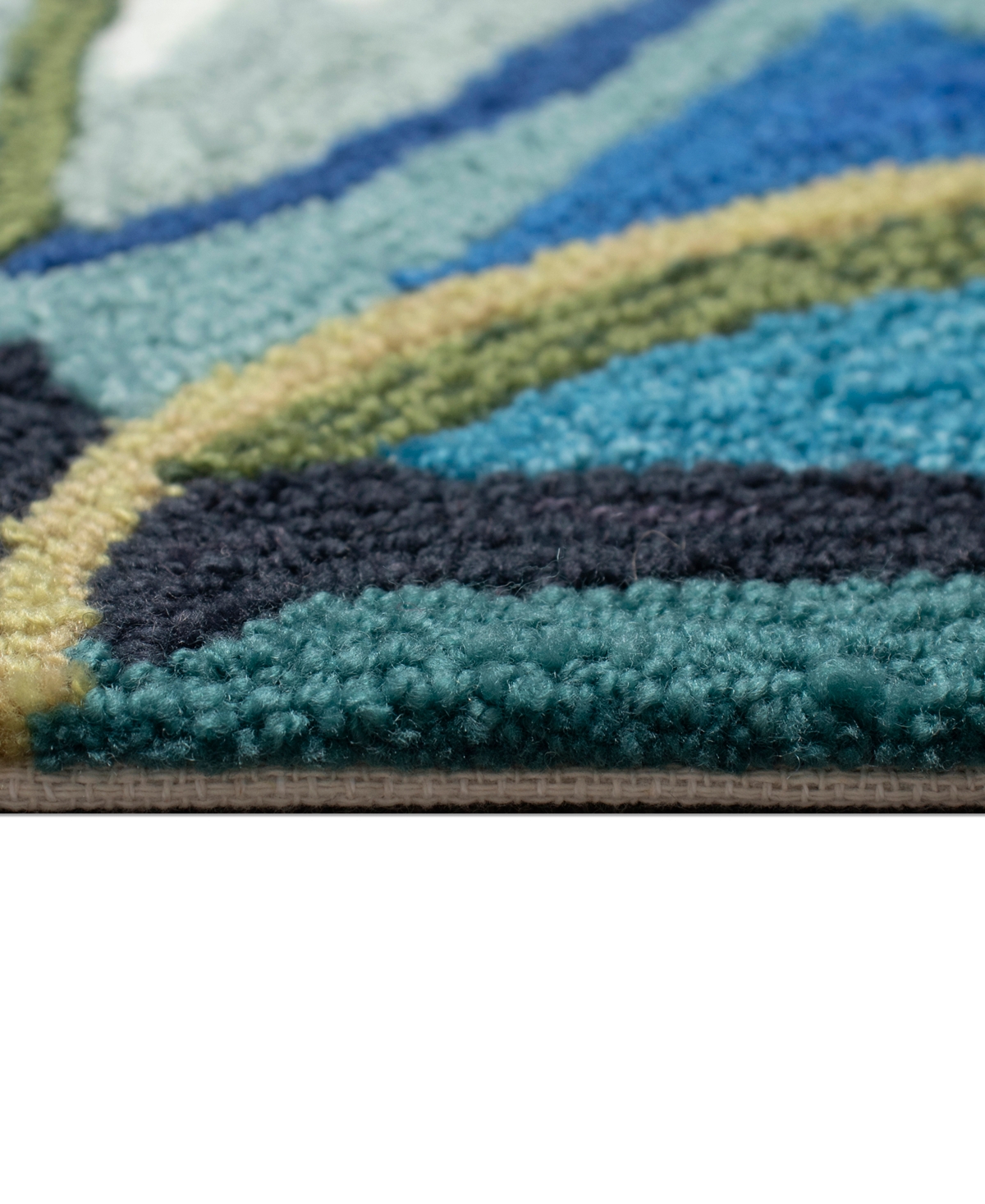 Liora Manne Capri On Holiday 2'x5' Runner Area Rug In Blue