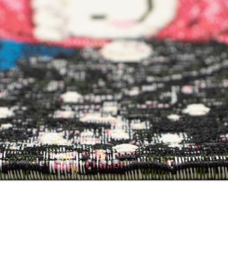 Liora Manne Esencia Truck Load Of Cheer Rug Collection In Midnight
