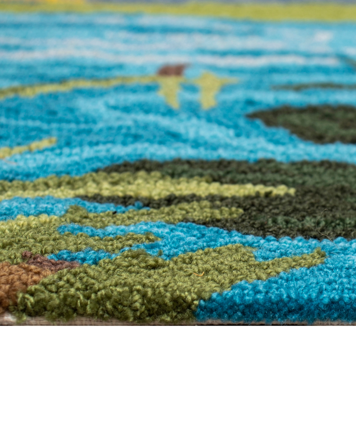 Liora Manne Frontporch Egret Area Rug, 2'6 X 4' In Blue