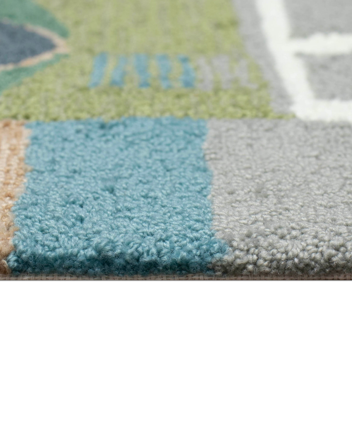 Liora Manne Frontporch Van Life 2'x5' Runner Area Rug In Aqua