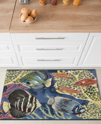 Esencia Fish 2'5"x3'11" Area Rug