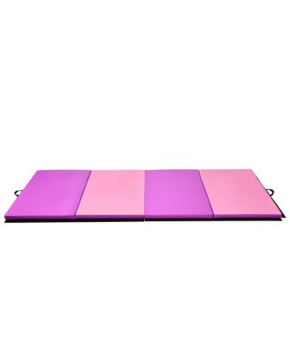 Folding Panel Gym Fitness Exercise Gymnastics Mat 4' x 10' x 2''