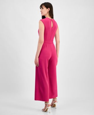 red jumpsuit macy's thalia jumpsuit
