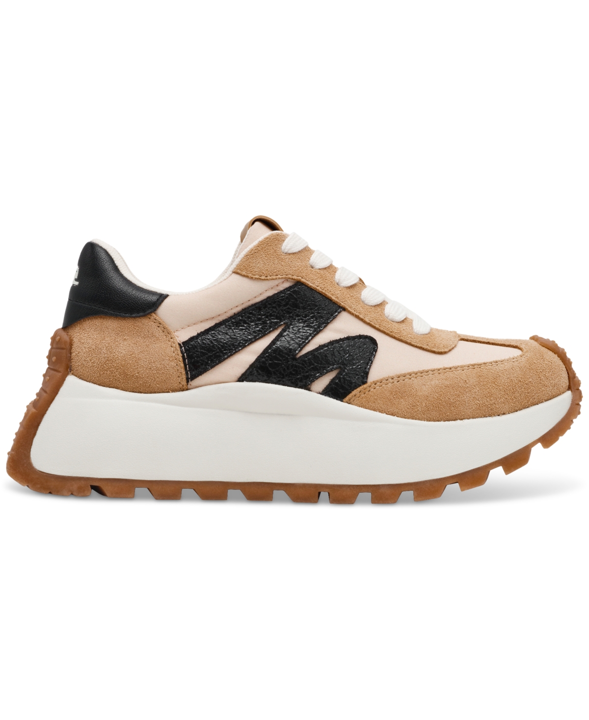 Steve Madden Women's Supercampo Chunky Lace-up Sneakers In Tan Multi