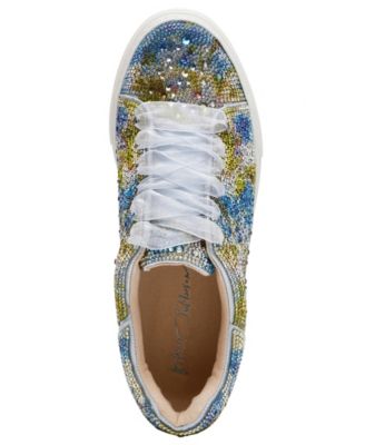 Betsey Johnson Women's Sidny Lace-Up Platform Sneakers