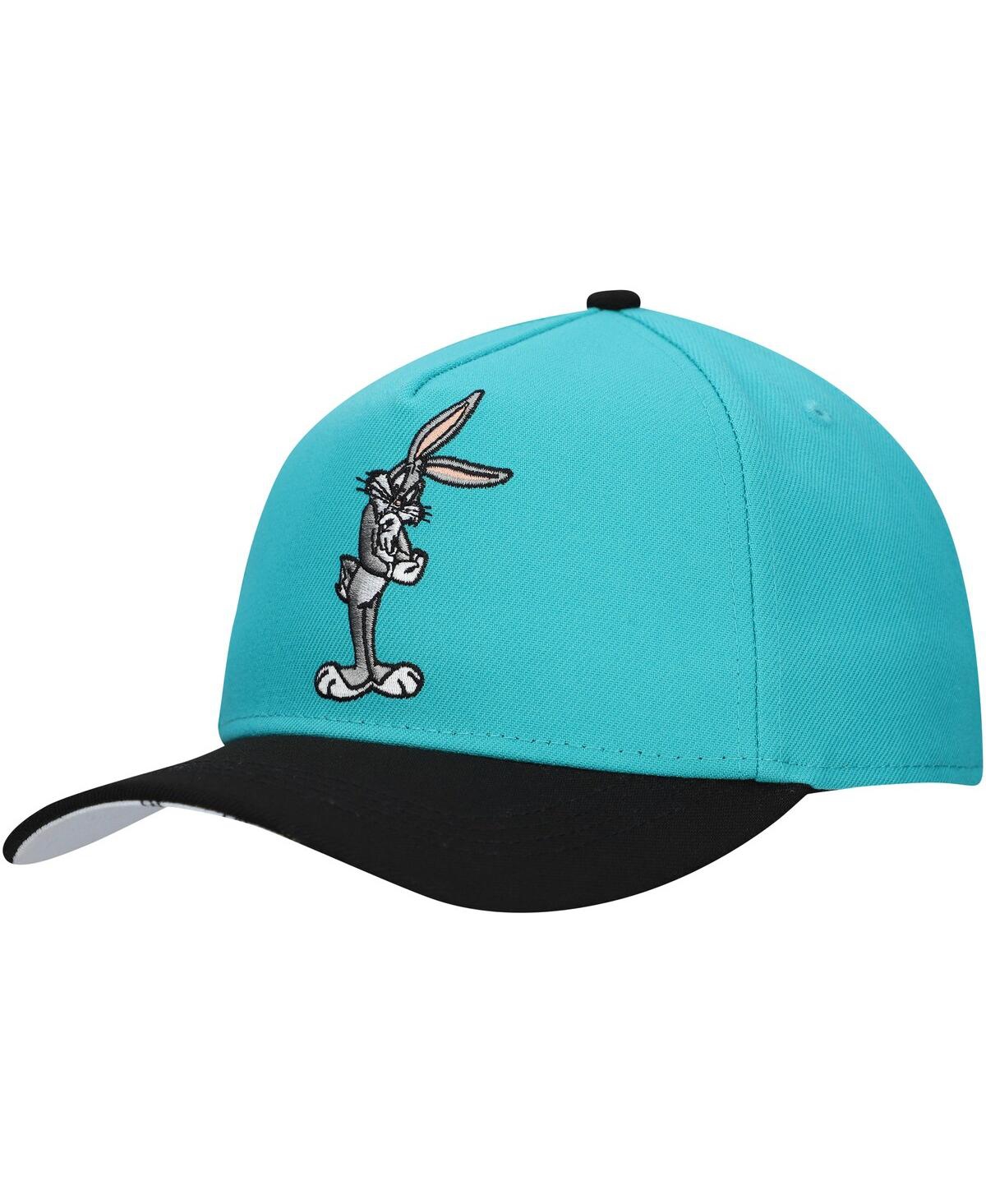 Lids Men's Teal Looney Tunes Bugs Bunny A-frame Adjustable Hat In Teal