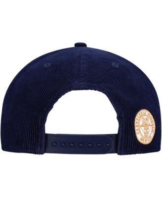 Men's Navy Modelo Corduroy Rope Golf Snapback Hat