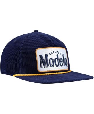 Men's Navy Modelo Corduroy Rope Golf Snapback Hat