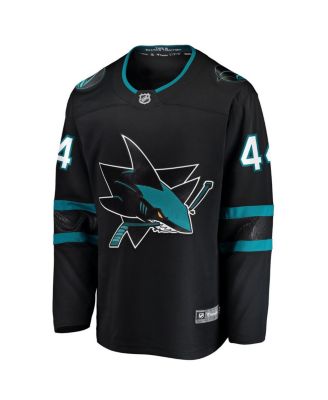 Men's Marc-Edouard Vlasic Black San Jose Sharks Premier Breakaway Player Jersey