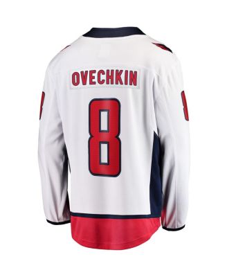 Men's Alexander Ovechkin White Washington Capitals Breakaway Player Jersey