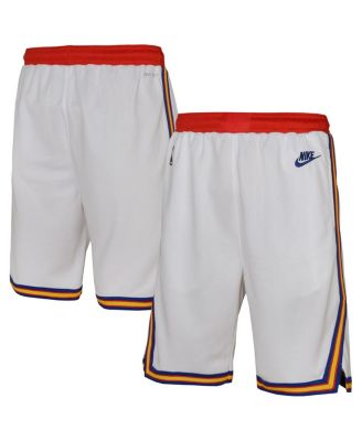 Nike - Big Boys and Girls White Golden State Warriors 2024/25 City Edition Swingman Performance Shorts