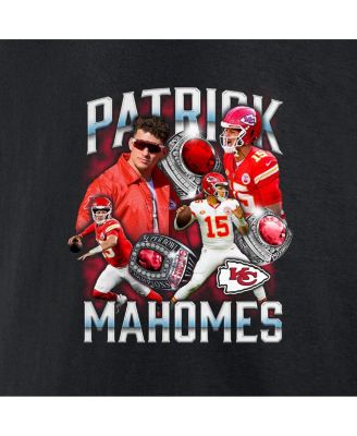 Men's Patrick Mahomes Black Kansas City Chiefs Notorious Player Graphic T-Shirt
