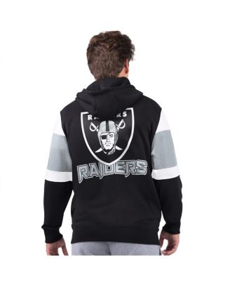 Men's Black Las Vegas Raiders Extreme Full-Zip Hoodie