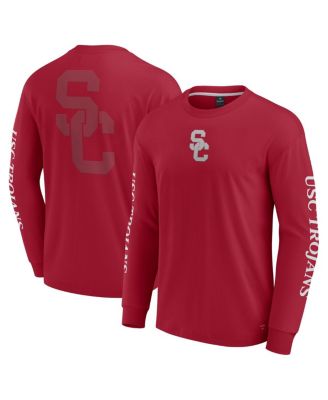 Fanatics - Men's Cardinal USC Trojans Strive Long Sleeve T-Shirt