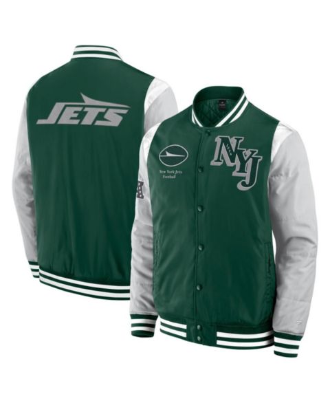 Женские куртки Fanatics Men's and Women's Green New York Jets Elements Elite Full-Snap Jacket