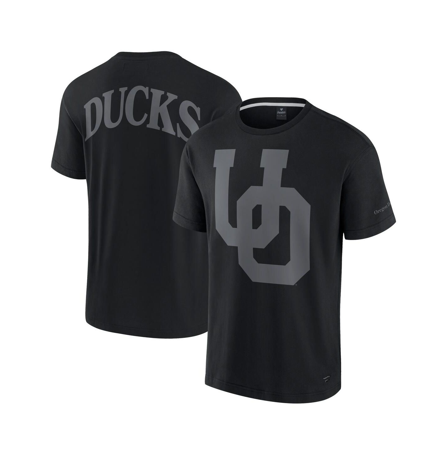 Мужская футболка Fanatics Black Oregon Ducks Iconic — фото 1