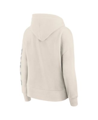 Women's Cream Chicago Bulls Elements Next Pullover Hoodie