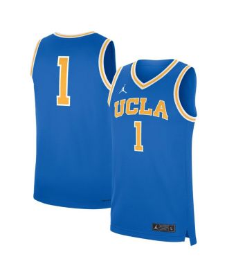 Jordan - Men's Blue UCLA Bruins Road Replica Basketball Jersey