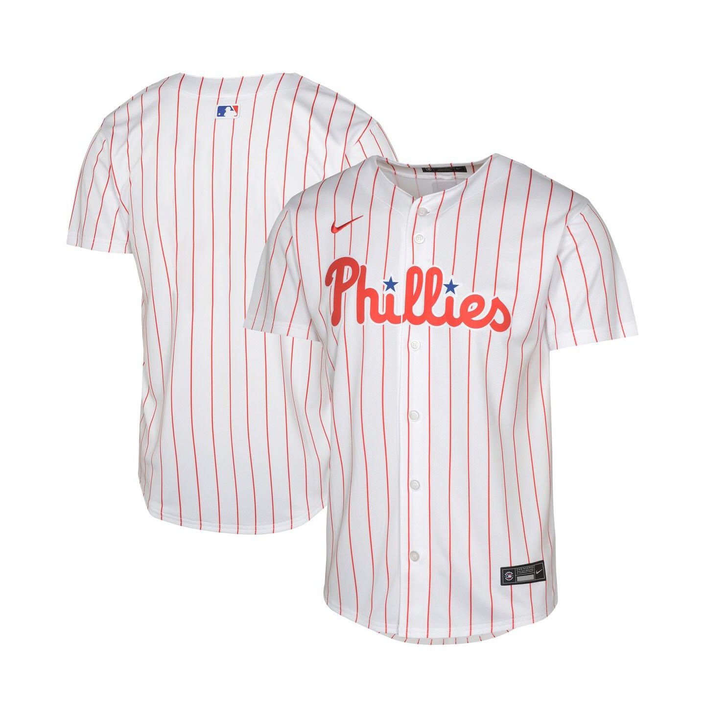 Детское джерси Nike Philadelphia Phillies Home Blank Limited, White — фото 1