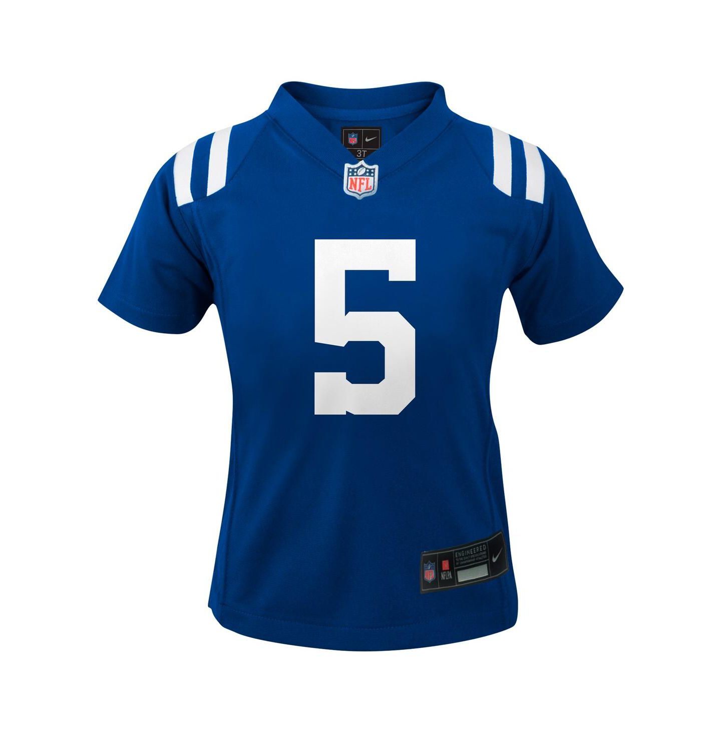 Топ Nike Anthony Richardson Royal Indianapolis Colts Player Game Jersey для мальчиков — фото 2