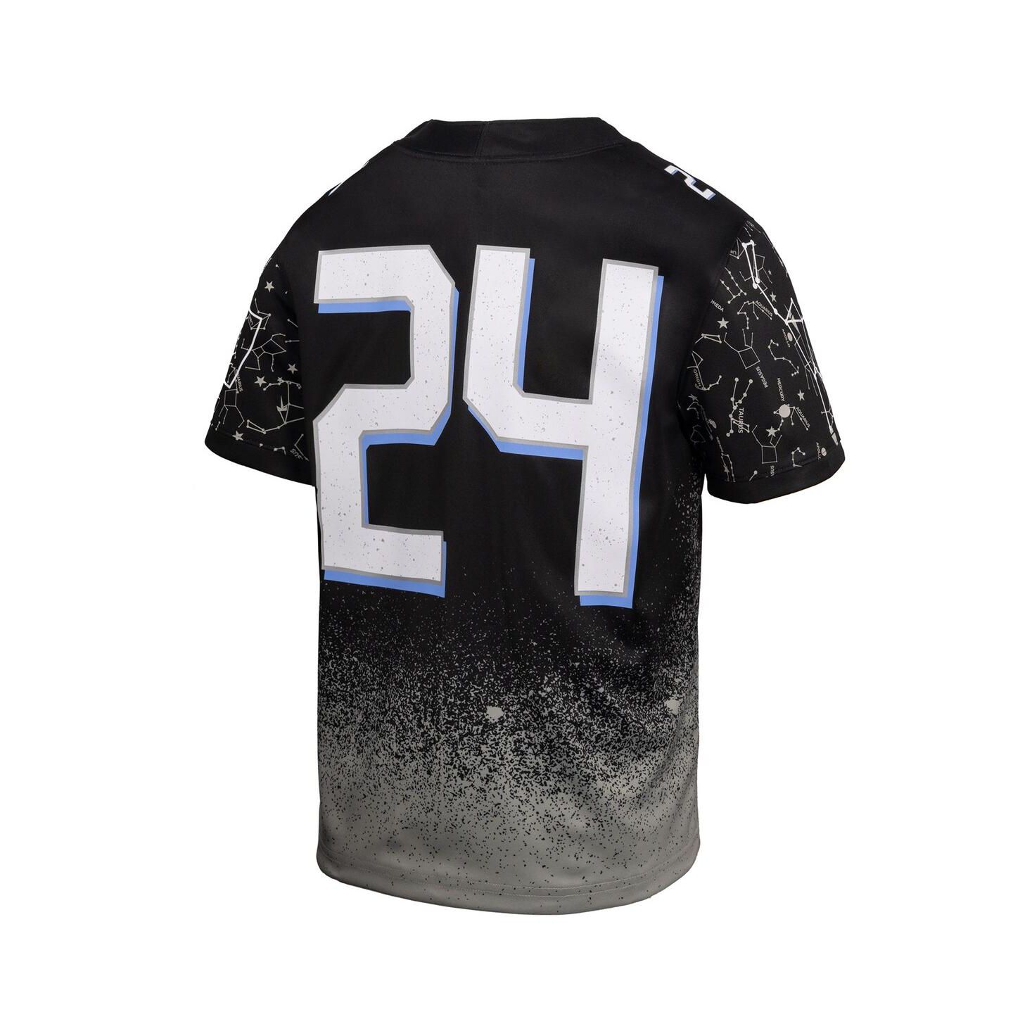 Детский топ Nike 24 Black UCF Knights 2024 Space Game Alternate Game Jersey — фото 2