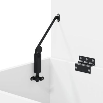 Storage Chest White 33.1&amp;quot;x16.5&amp;quot;x18.1&amp;quot; Engineered Wood