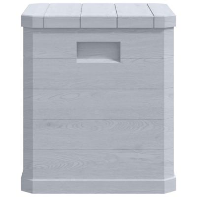 Storage Box Light Grey Plastic Medium Storage Box Rectangular