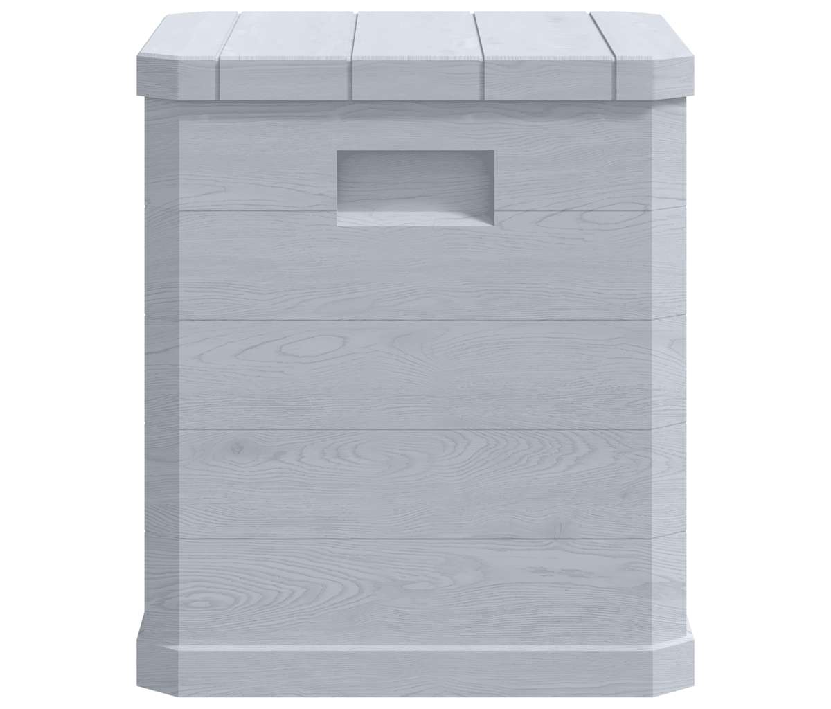 Patio Storage Box 23.8 gal Light Gray