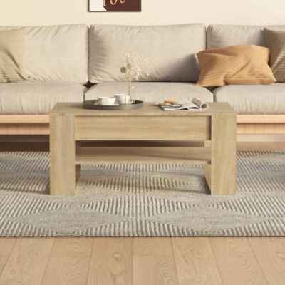 Coffee Table Sonoma oak Engineered wood Medium Coffee Table