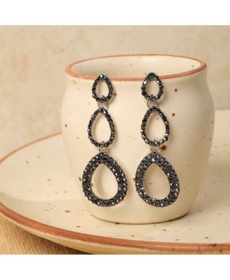 Hollow Teardrop Earrings