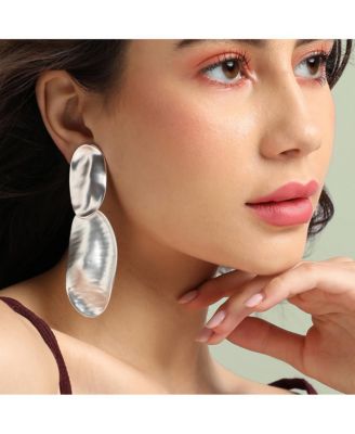 Oblong Drop Earrings