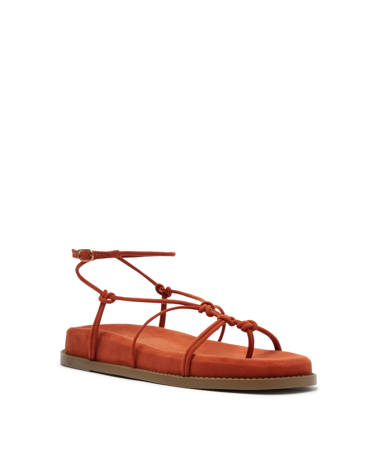 Shop Schutz Women's Calabria Sporty Flat Sandals In Orange