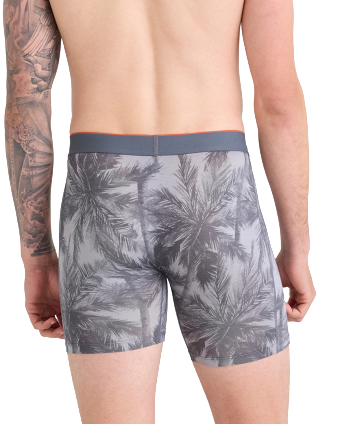 Saxx Multi-sport Mesh Performance Boxer Briefs In Vacation Vibes-turbulence