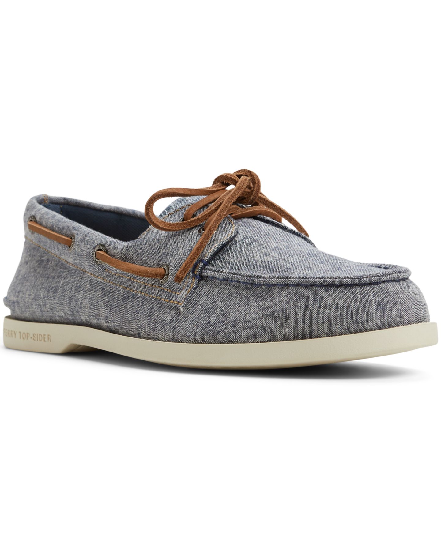 Мужские туфли Sperry A/O 2-Eye Lite Boat, цвет: Тёмно-синий — фото 1