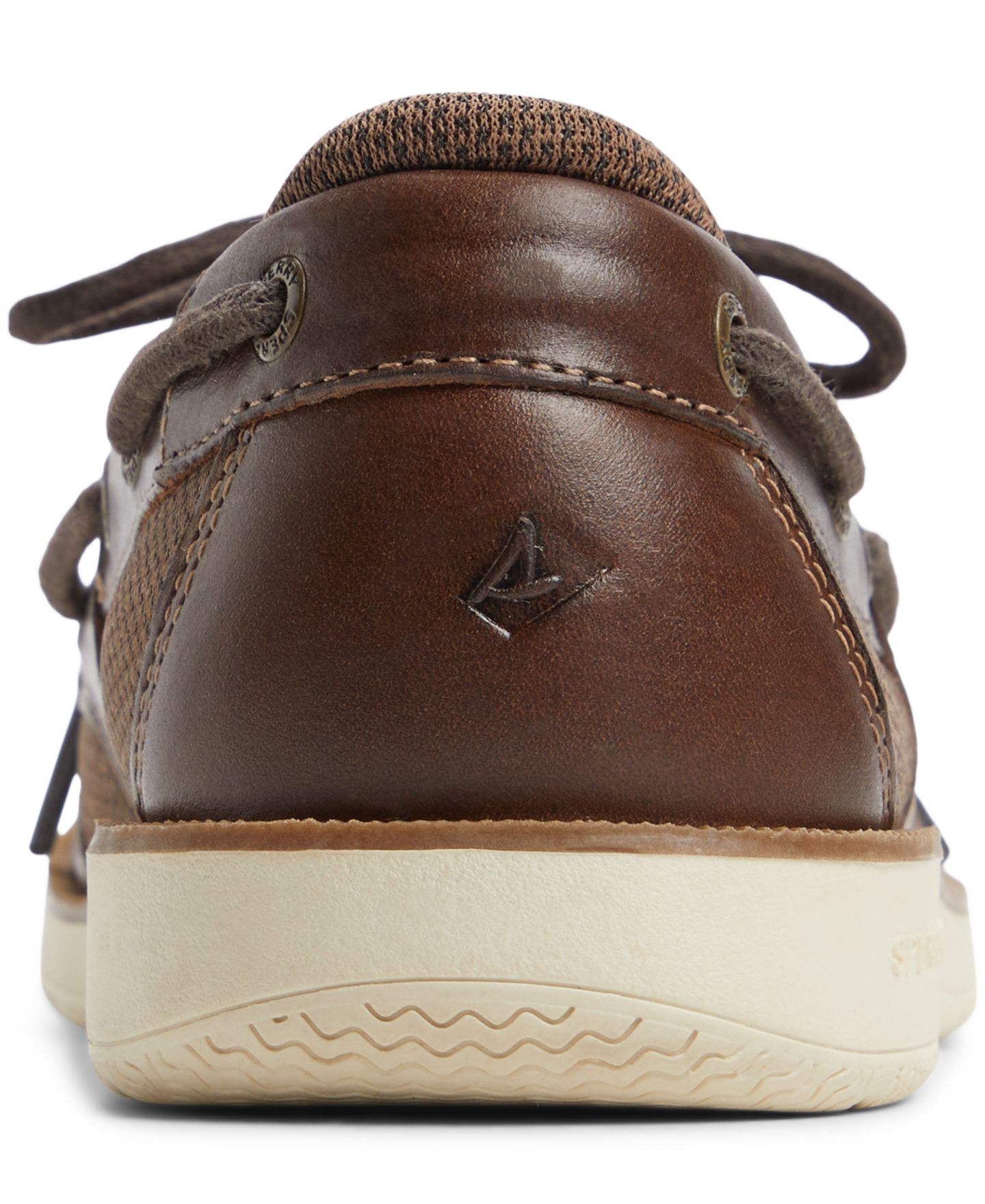 Обувь Sperry Men's Surveyor 2-Eye Boat Shoe, цвет: Тёмный коричневый — фото 3