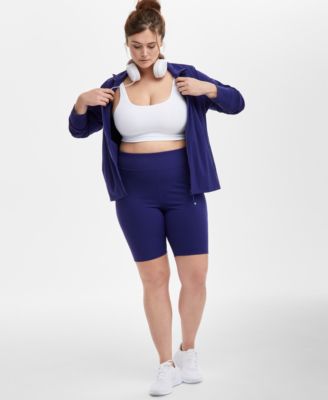 ID Ideology - Plus Size Soft Flex 10" Bike Shorts
