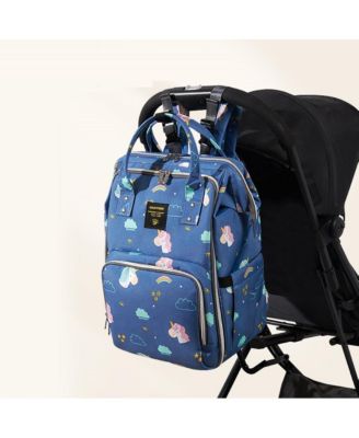 Wide Open Frame Diaper Bag Backpack