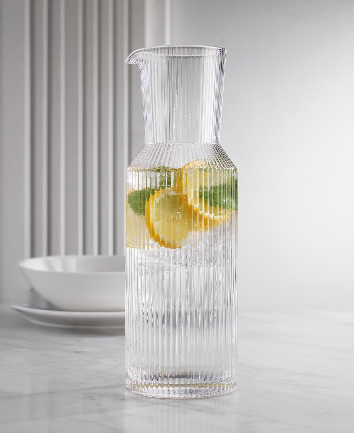 Godinger Sullivan Street Fluted Carafe