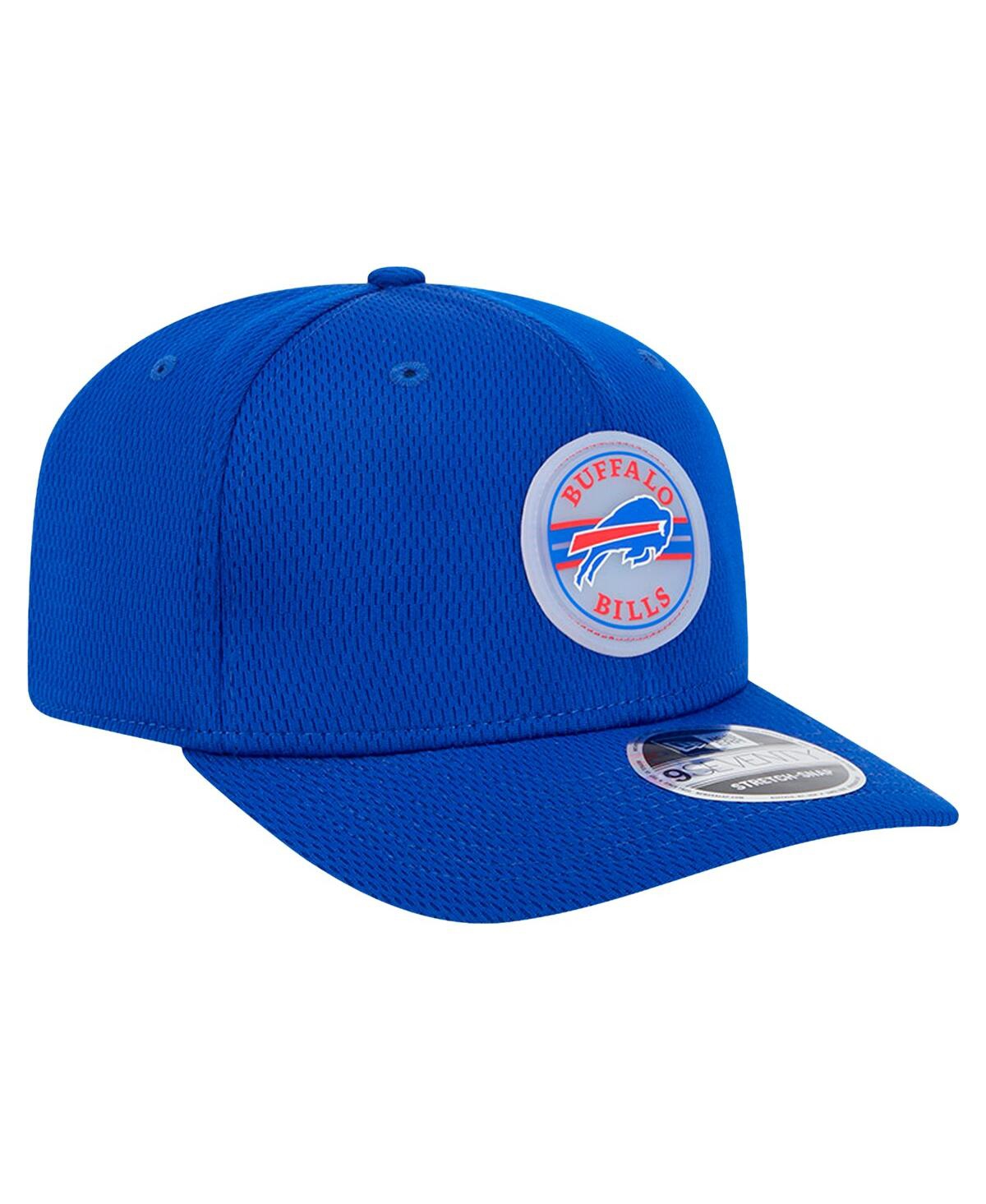 NEW ERA MEN'S ROYAL BUFFALO BILLS ADVENTURE PATCHED 9SEVENTY STRETCH-SNAP ADJUSTABLE HAT 