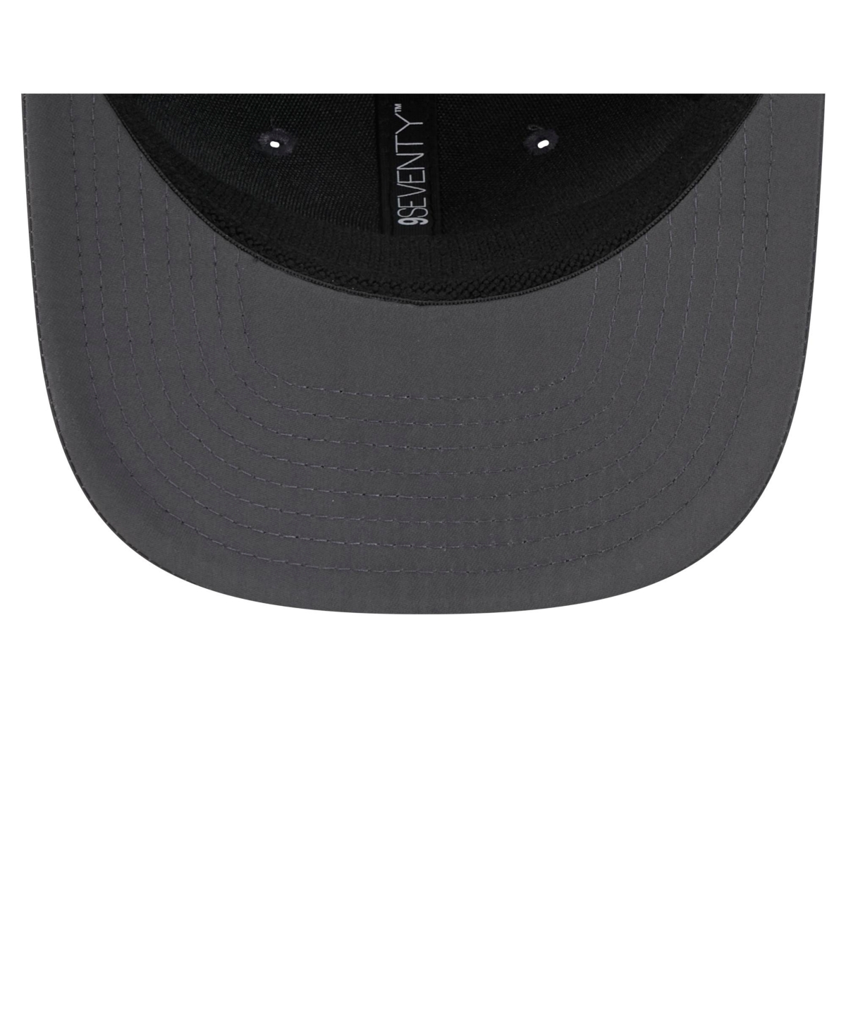 New Era Men's Graphite Miami Dolphins Main 9SEVENTY Stretch-Snap Hat