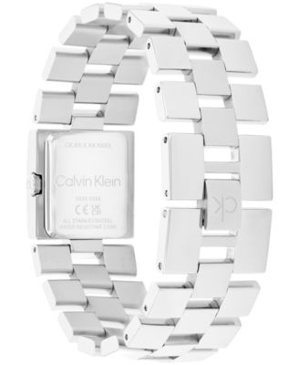 Women's CK Meridian Silver Tone Stainless Steel Bracelet Watch, 22mm