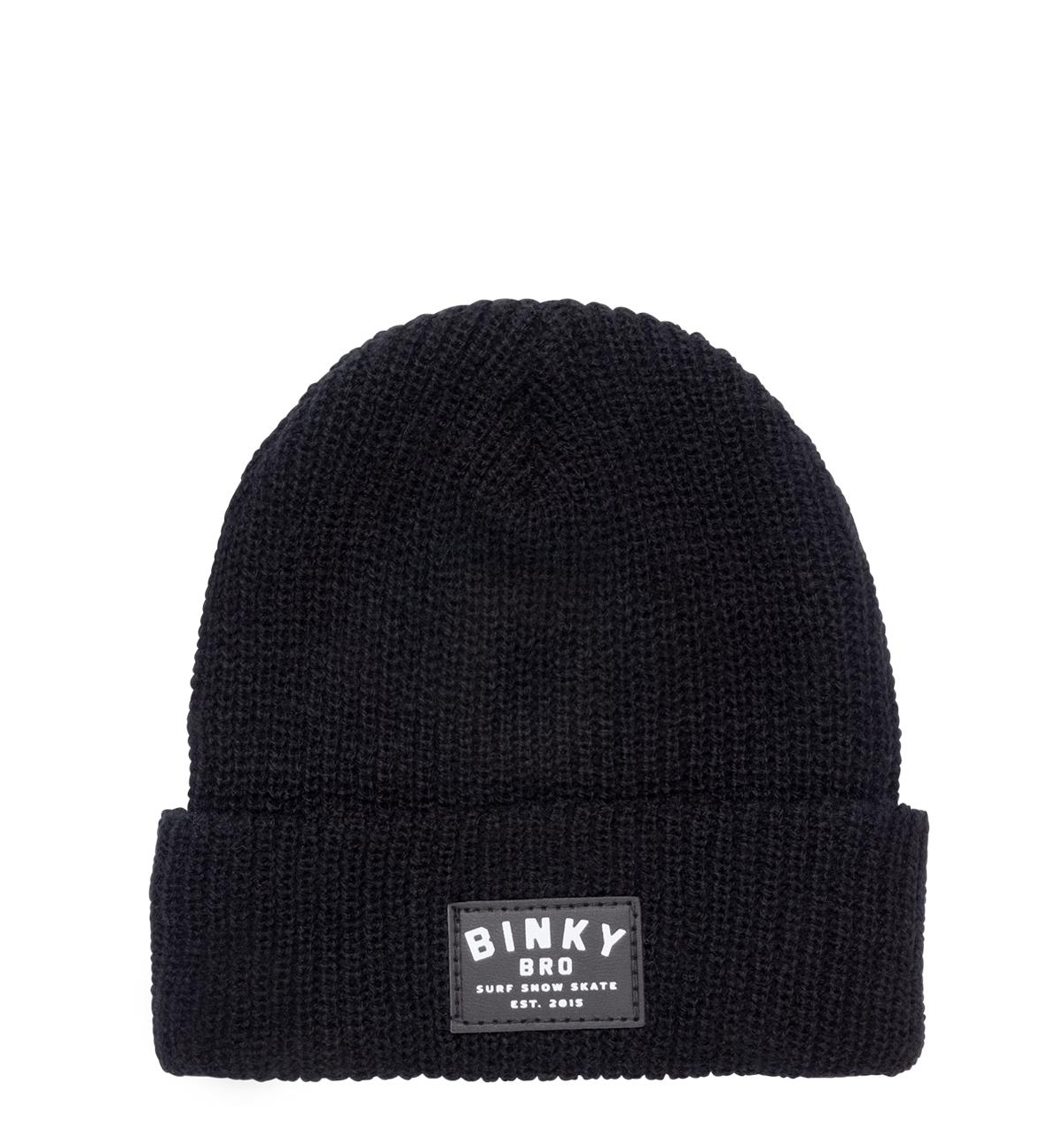 Men's Adult Sereno Black Beanie - Open Miscellaneous
