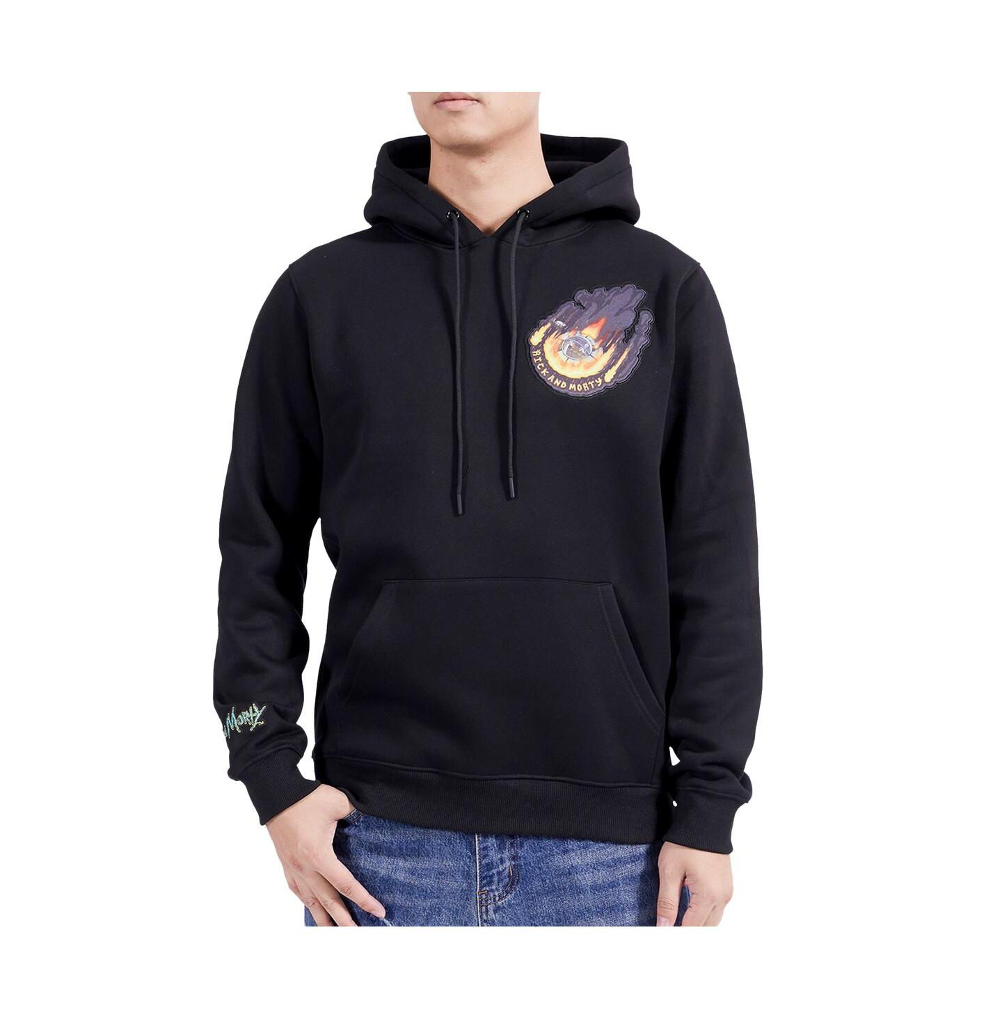 Мужское худи Freeze Max Black Rick And Morty Every Rick Pullover — фото 3