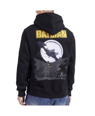 Men's Black Batman Comics I Am The Night Pullover Hoodie