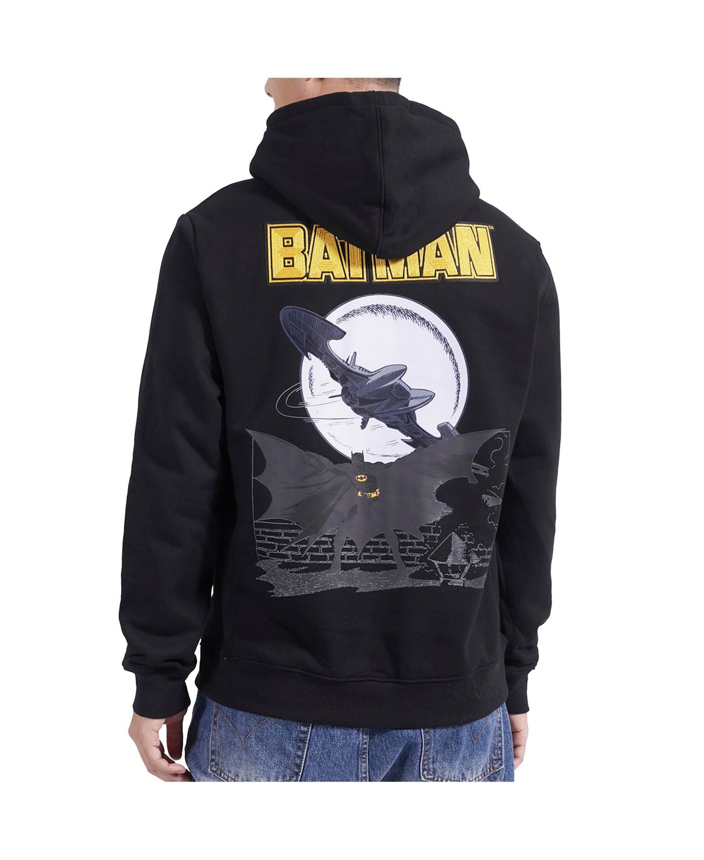 Мужское худи Freeze Max Black Batman Comics I Am The Night Pullover — фото 3