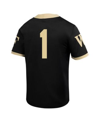 Big Boys and Girls 1 Black Wake Forest Demon Deacons Untouchable Football Jersey