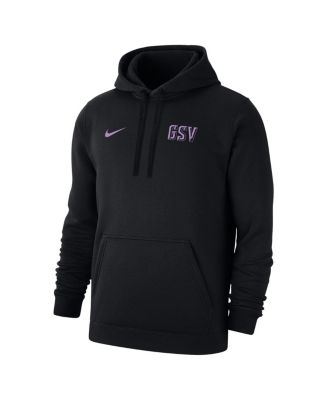 Nike - Men's and Women's Eclipse Black Golden State Valkyries Secondary Logo Club Fleece Pullover Hoodie