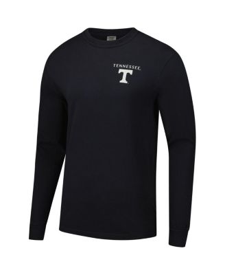 Men's Black Tennessee Volunteers Comfort Colors Campus Nights Long Sleeve T-Shirt